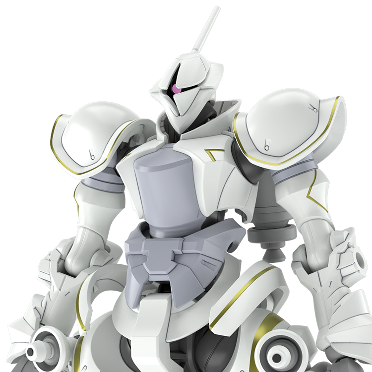 HG 1/144 艾古沙貝専用強人(白瓷矛装備)