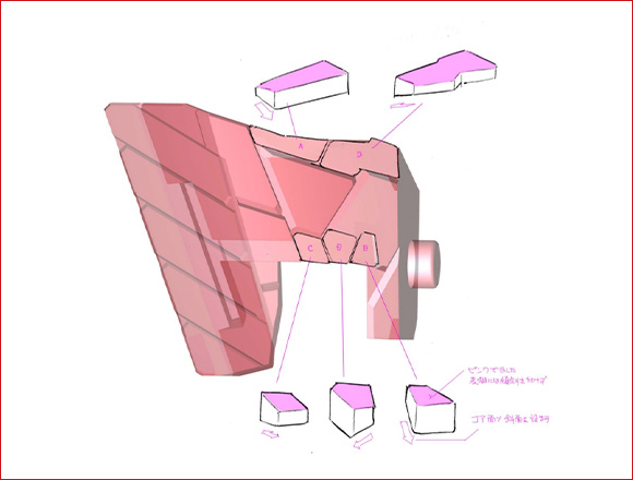 精神感應框體：追求造型與機構