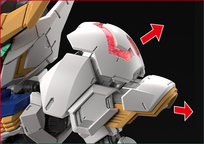 腕部和肩部的可動機關